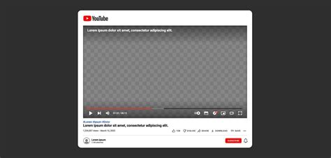 YouTube Frame.